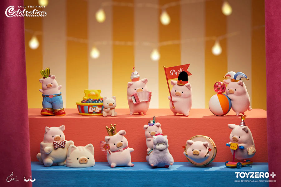 Lulu The Piggy Celebration Blind Box Plastic Toys - Yuka Monsters