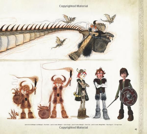 The Art of How to Train Your Dragon - Yuka Monsters