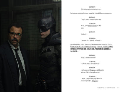 קולנוע | The Batman: The Official Script Book