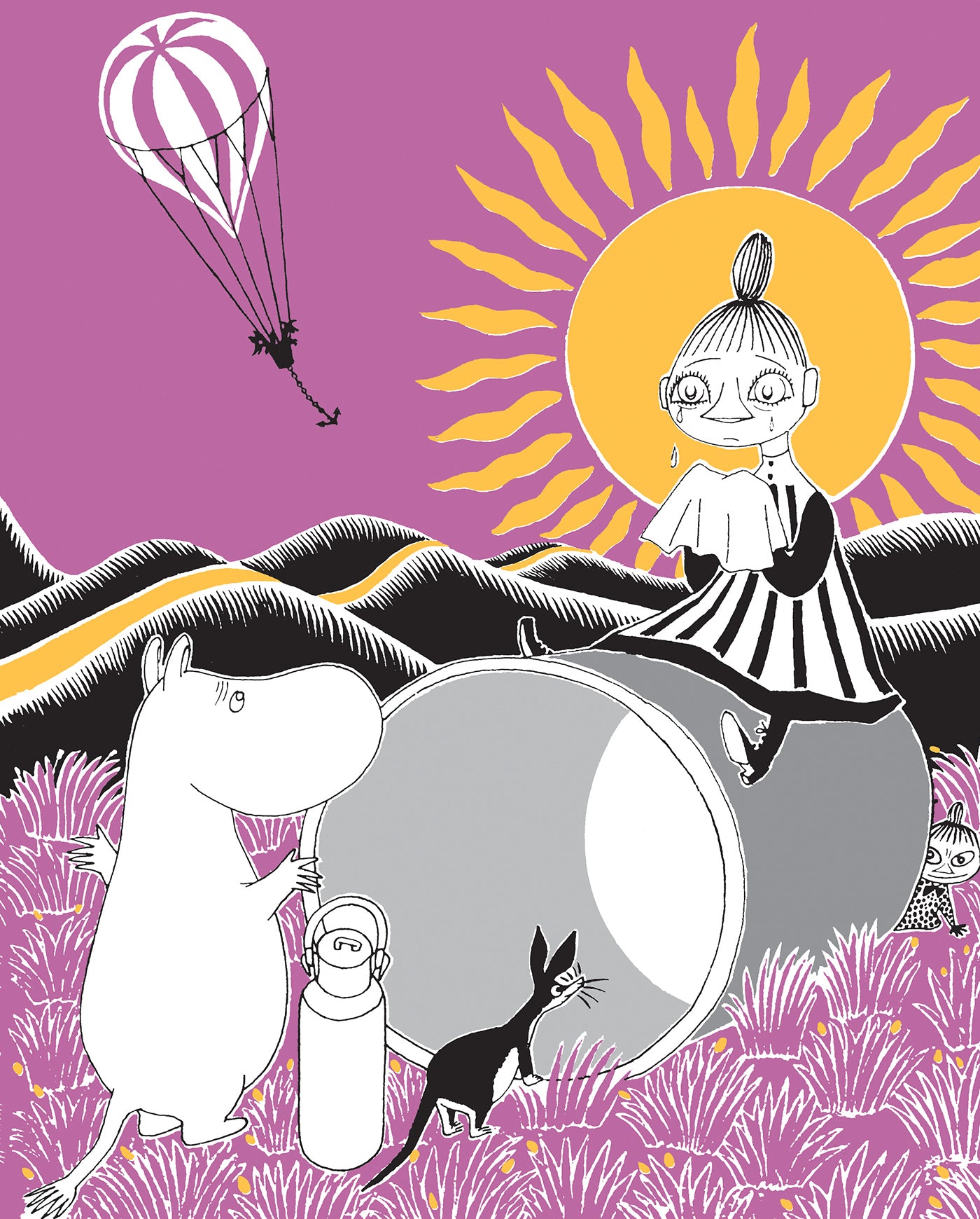 ספר ילדים | The Book About Moomin, Mymble and Little My - Yuka Monsters