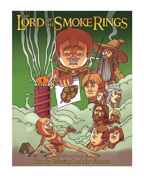 Lord Of The Smoke Rings - Coloring Book