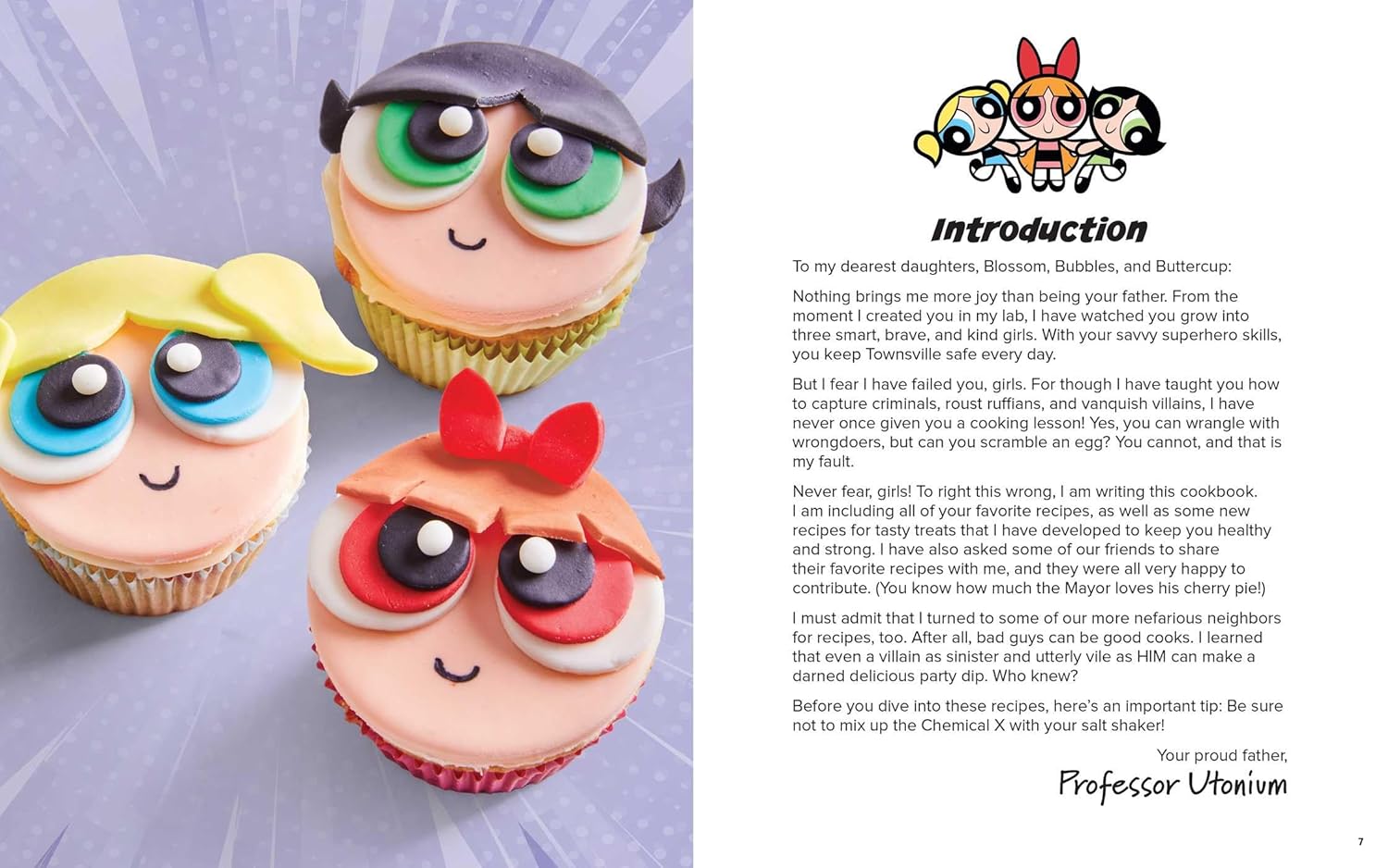 ספר מתכונים | The Powerpuff Girls - Yuka Monsters
