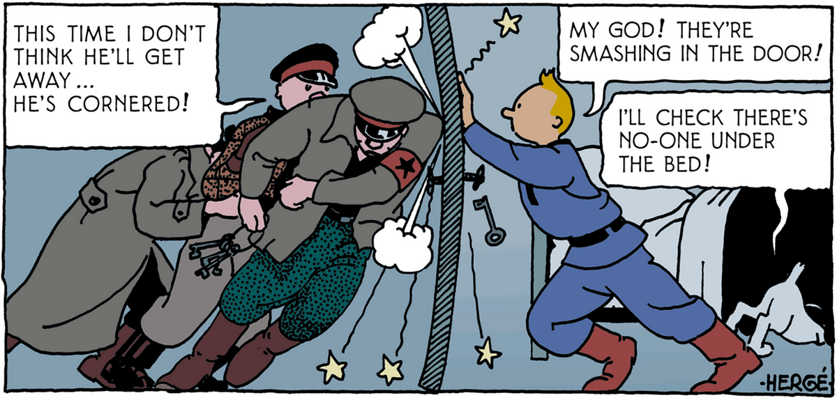 Tintin in the Land of the Soviets - Yuka Monsters