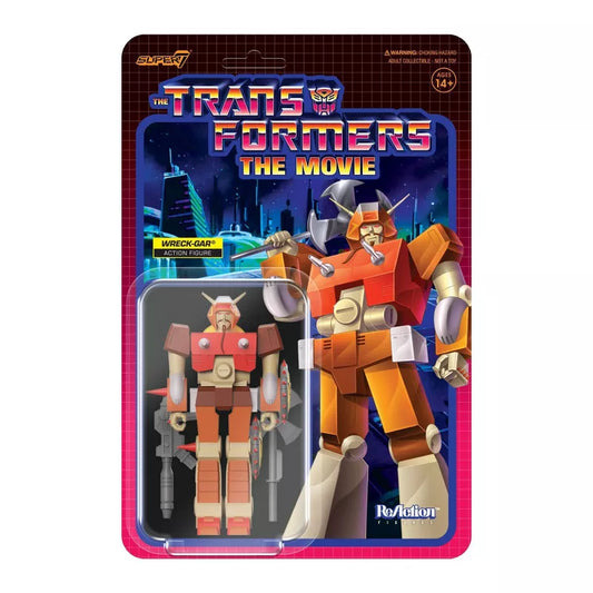 TRANSFORMERS REACTION FIGURES WAVE 6 - WRECK-GAR