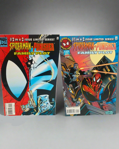 Spider-Man & Punisher: Family Plot #1 #2 | יד שנייה 1996