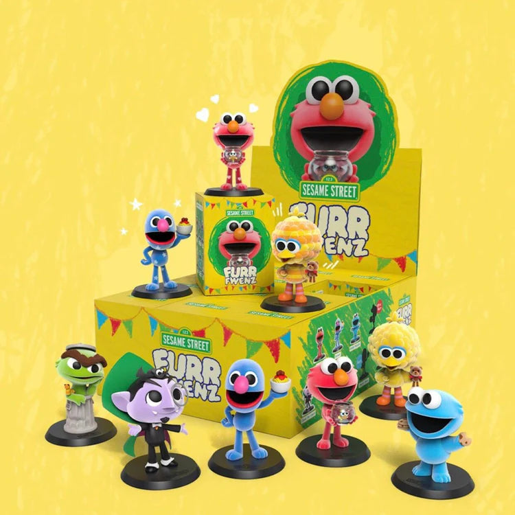 Sesame Street - Furr Fwenz | Blind Box - Yuka Monsters