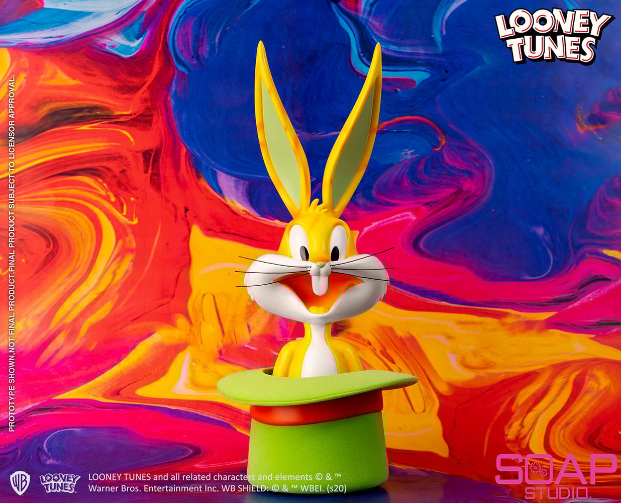 בובת אספנות | (Looney Tunes: Bugs Bunnt Top Hat (Pop Art - Yuka Monsters