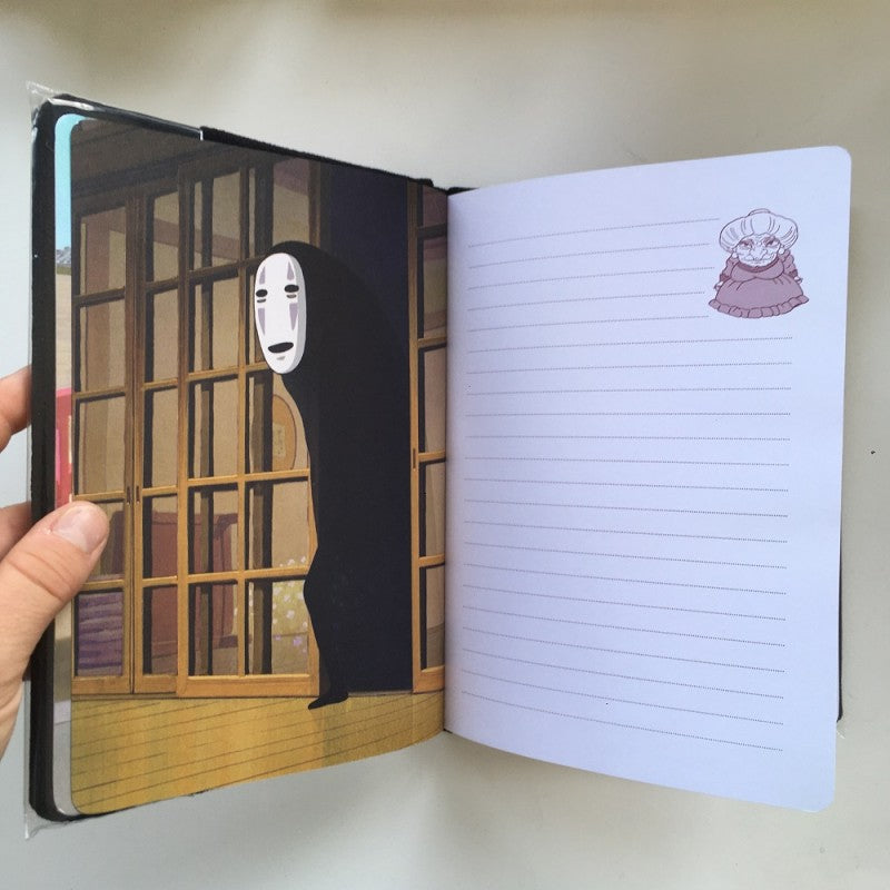 מחברת רכה | Spirited Away No Face - Yuka Monsters