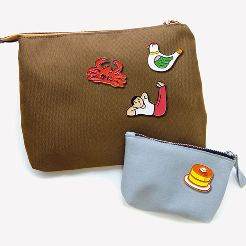 Pin Badge - Crab - Yuka Monsters