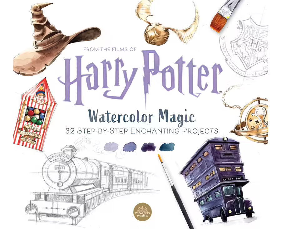 Harry Potter Watercolor Magic