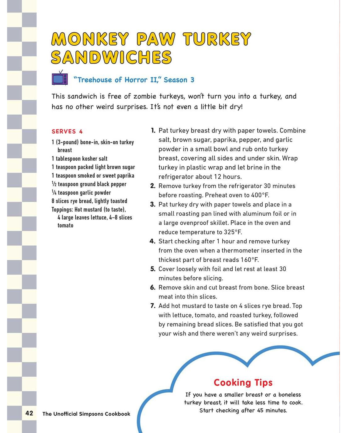 The Unofficial Simpsons Cookbook — interior preview 3