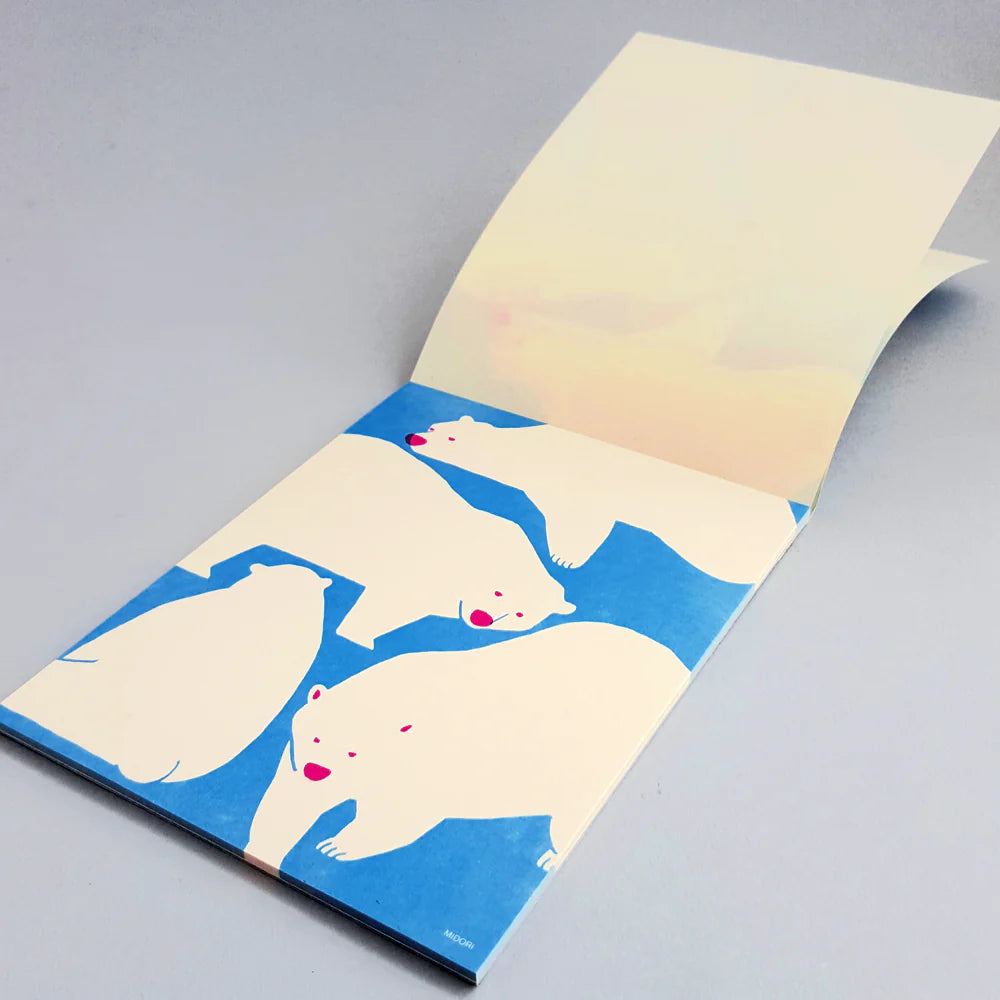 פנקס שורות - דוב קוטב - Yuka Monsters