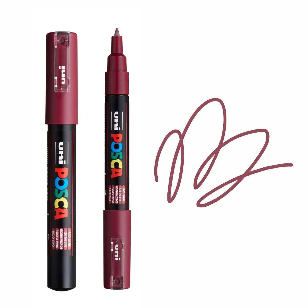 POSCA Paint Marker - PC-1MC - Single Marker (5 colors of choice) - Yuka Monsters