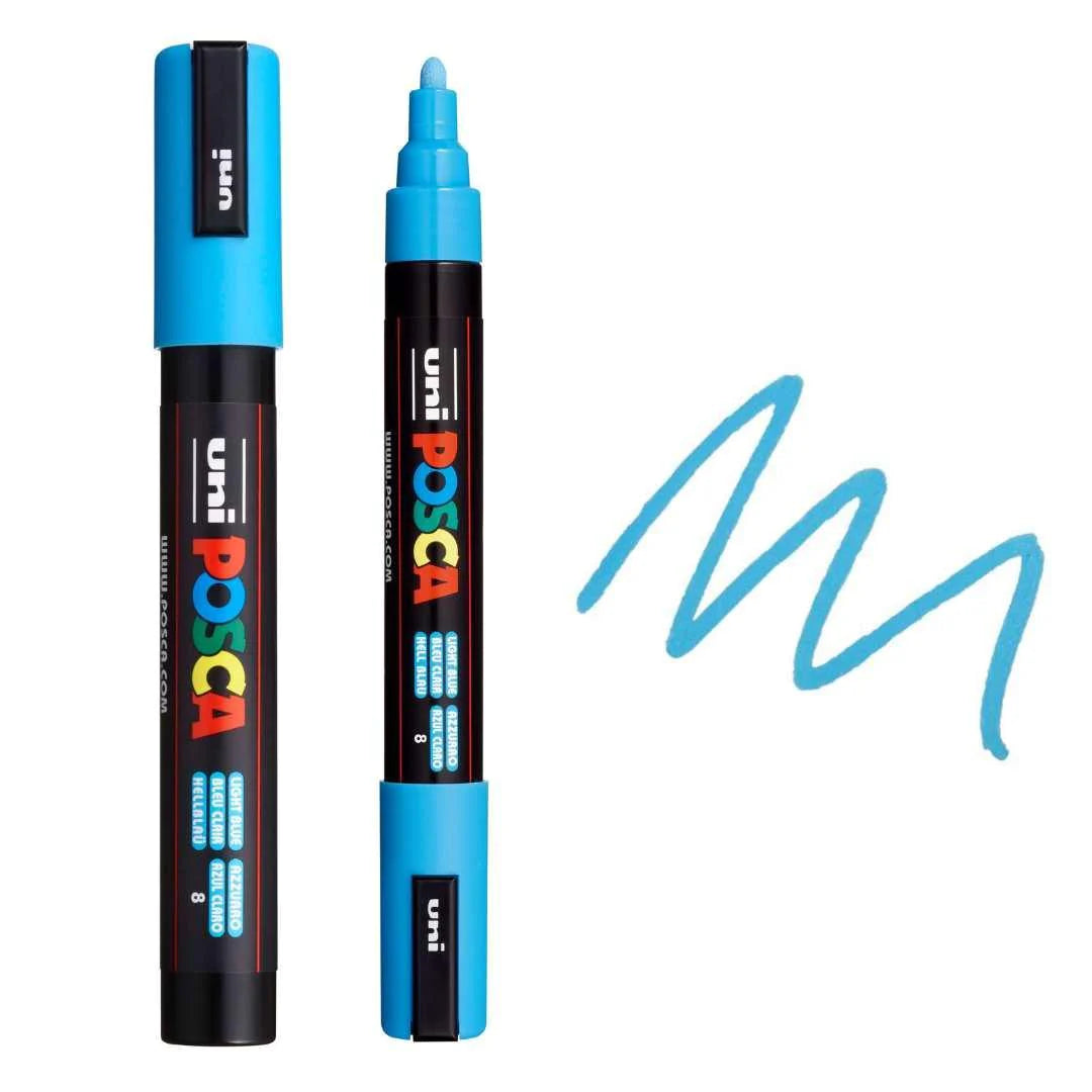 POSCA Paint Marker - PC-5M - Single Marker (5 colors of choice) – Yuka ...