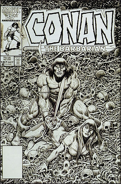 ספר אמנות | The Marvel Art of Conan the Barbarian