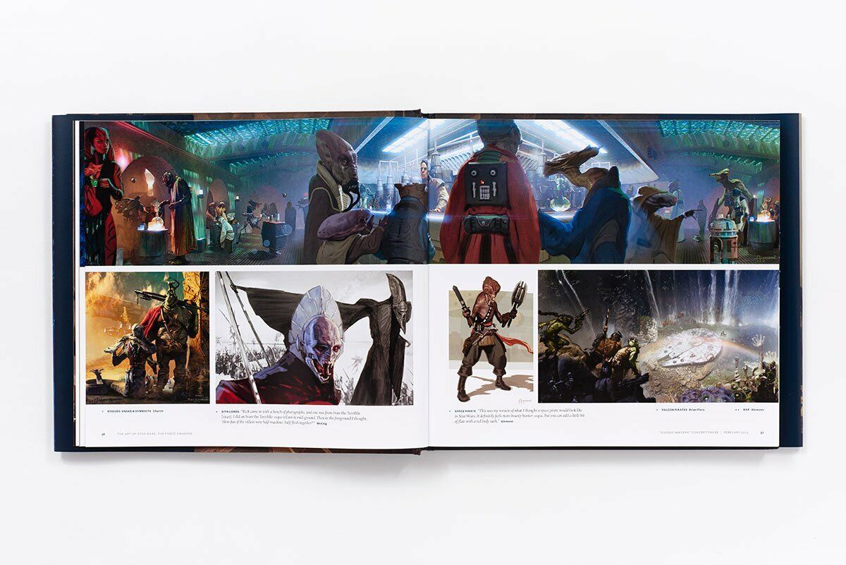 The Art of Star Wars: The Force Awakens - Yuka Monsters