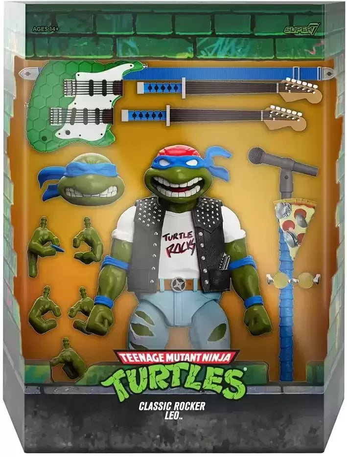 Teenage Mutant Ninja Turtles ULTIMATES! Wave 10 - Classic Rocker Leo - Yuka Monsters