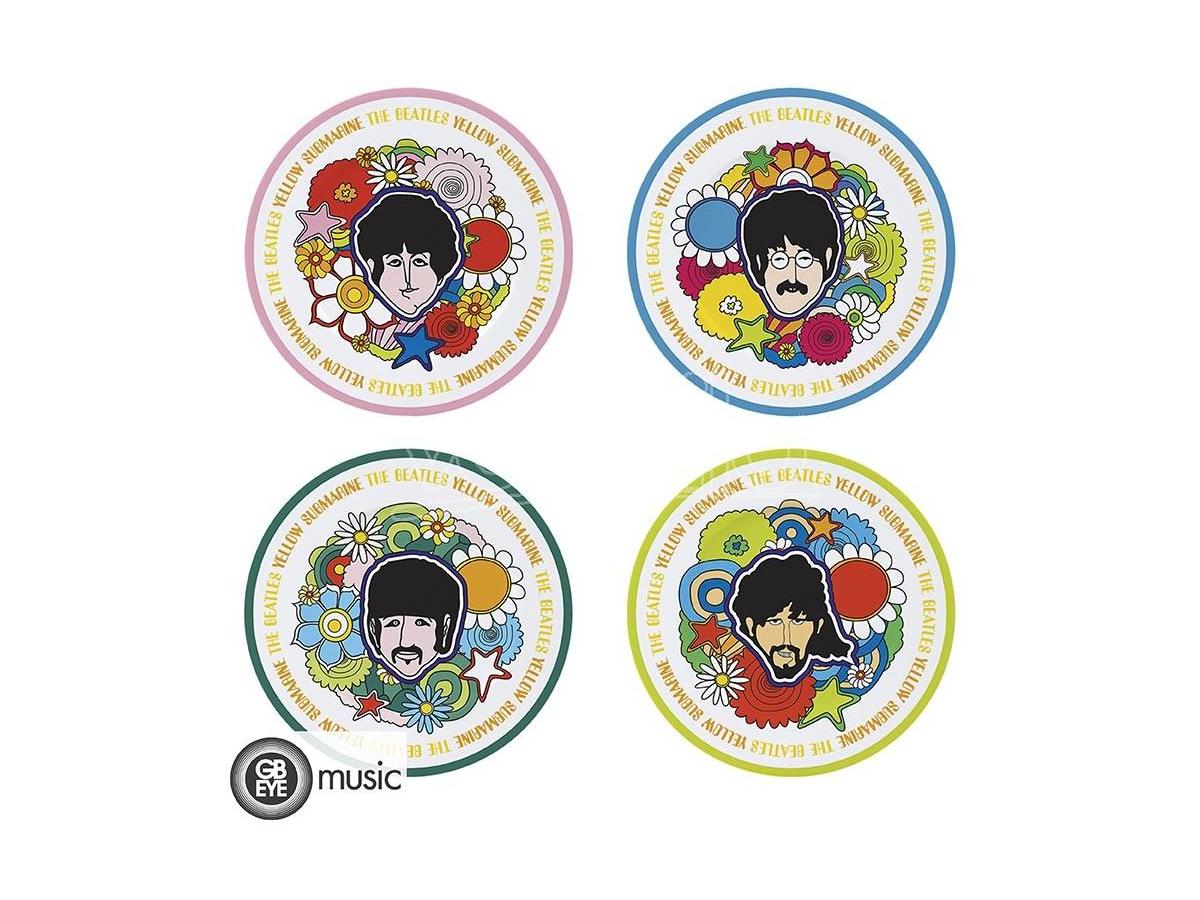 סט צלחות הביטלס - Yuka Monsters