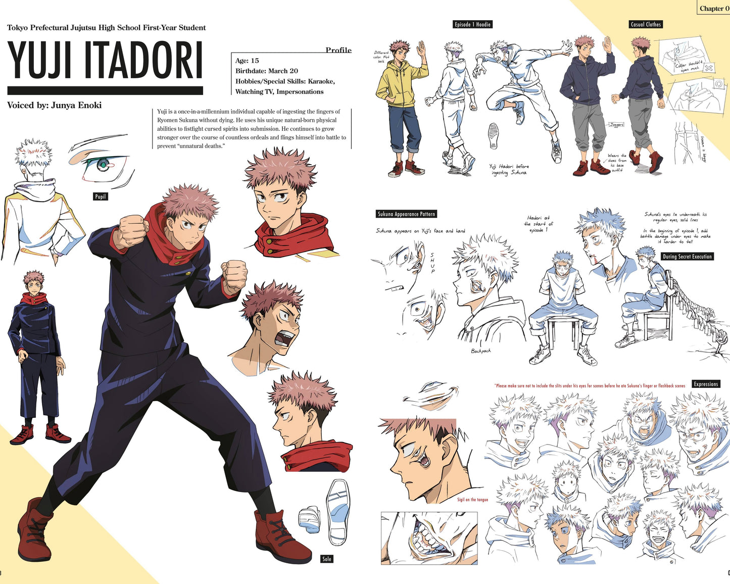 ספר אמנות | Jujutsu Kaisen: The Official Character Guide